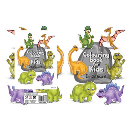 Malebog A4 Kids Dinosaurs 16 Sider