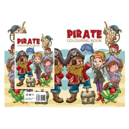 Malebog A4 Pirate   16 Sider