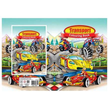 Malebog A4 Transport 16 Sider