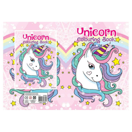 Malebog A4 Unicorn   16 Sider