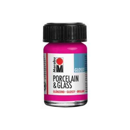 Porcelain   Glass Glossy 15ml  Raspberry  131