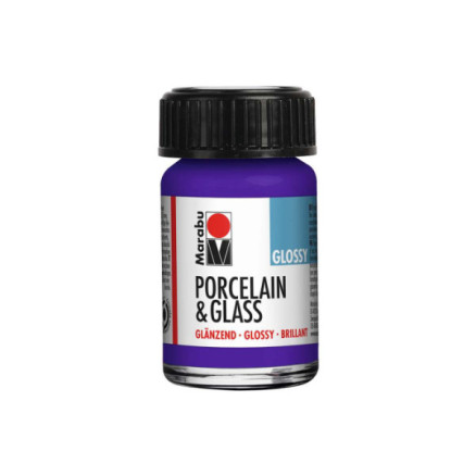 Porcelain   Glass Glossy 15ml  Violet  251