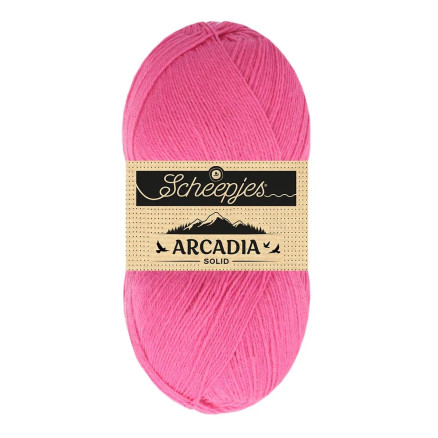 Scheepjes Arcadia Solid Garn 815 Gerbera