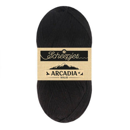 Scheepjes Arcadia Solid Garn 816 Midnat