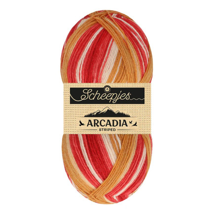 Scheepjes Arcadia Striped Garn 909 Arktis