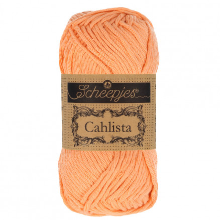 Scheepjes Cahlista Yarn Unicolor 524 Apricot