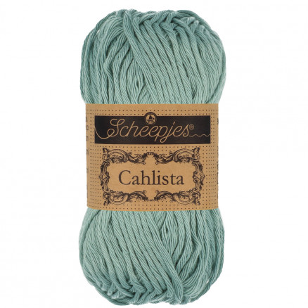 Scheepjes Cahlista Yarn Unicolor 528 Silver Blue