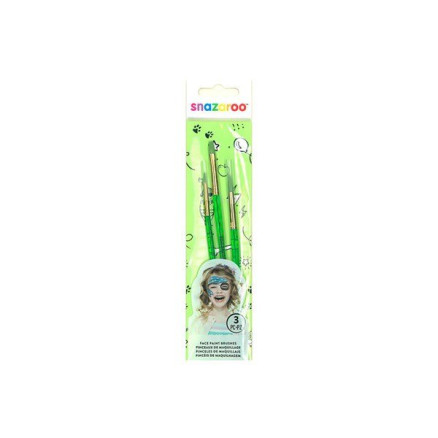Snazaroo Makeup Pensler 3stk