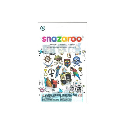 Snazaroo Tatovering Pirat 20stk  Ass