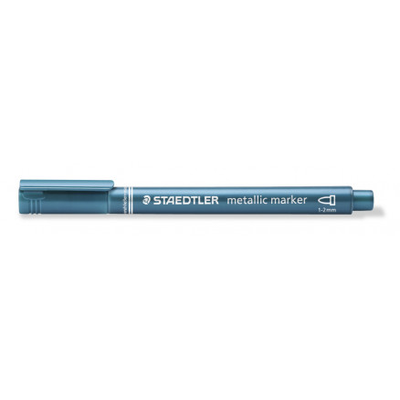 Staedtler Marker Tusch Tus Metallic Blå  -2mm   Stk