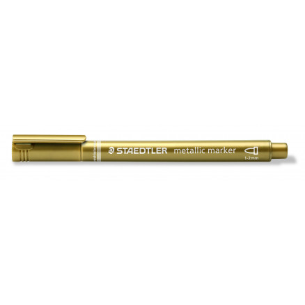 Staedtler Marker Tusch Tus Metallic Guld  -2mm   Stk