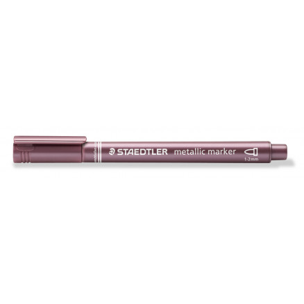 Staedtler Marker Tusch Tus Metallic Rød  -2mm   Stk