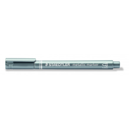 Staedtler Marker Tusch Tus Metallic Sølv  -2mm   Stk
