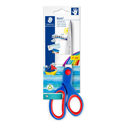 Staedtler Norix Saks 21 Cm Ass Farver   Stk