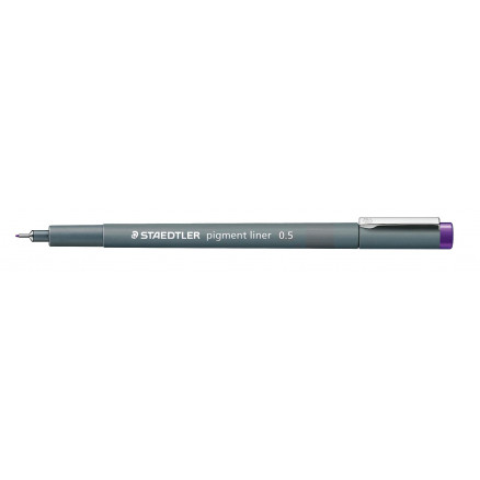 Staedtler Pigment Liner Tusch Tus Violet   5mm   Stk