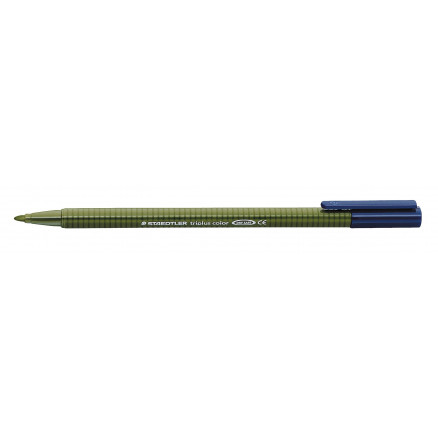 Staedtler Triplus Color Tusch Tus Oliven Grøn 1mm   Stk