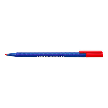 Staedtler Triplus Color Tusch Tus Rød 1mm   Stk