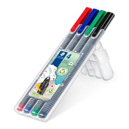 Staedtler Triplus Fineliner Tuscher Tusser Ass  Farver   3mm   Stk