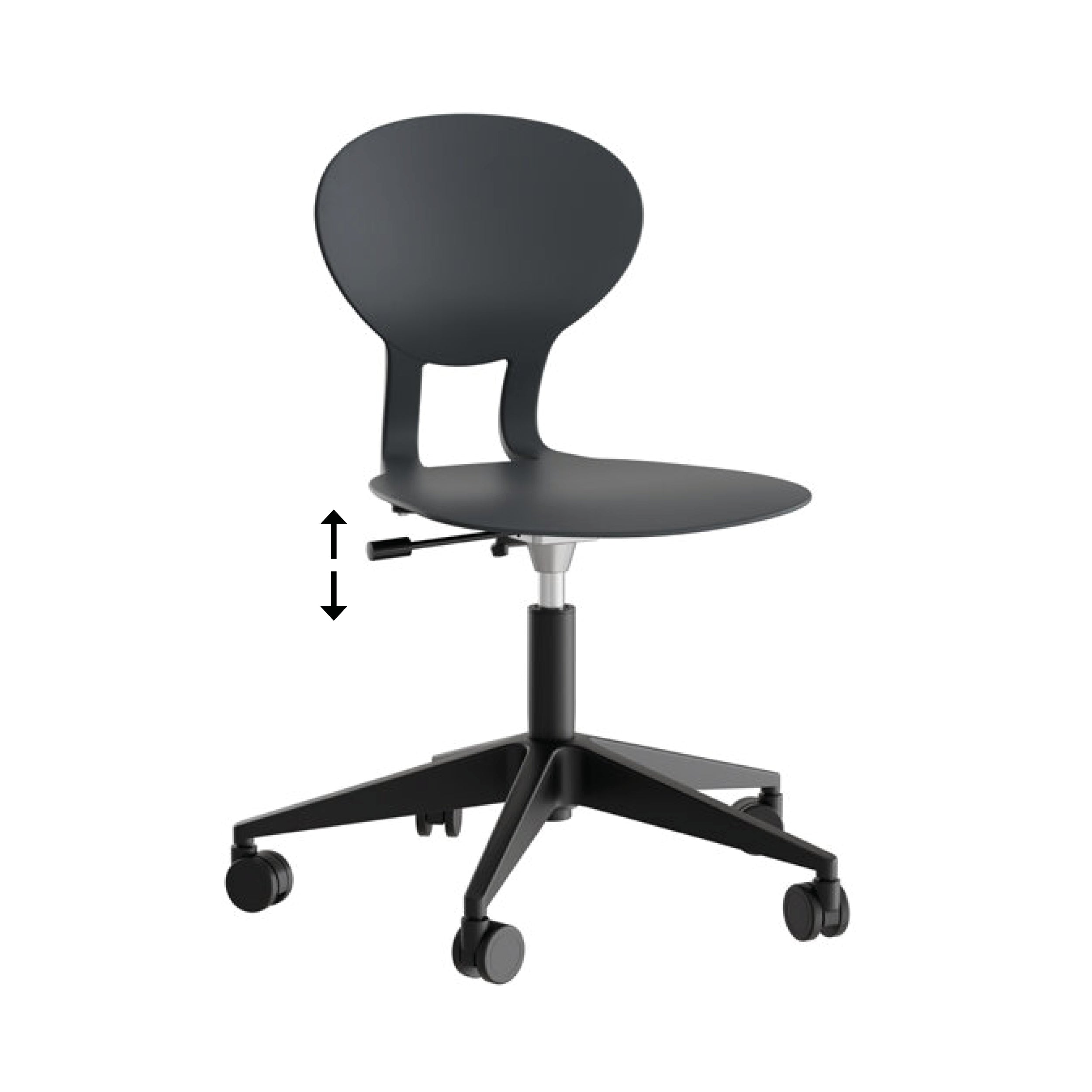 Stol Rocka 3079l Sort