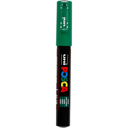 Uni Posca Tusch Tus Ekstra Fin Grøn   7mm