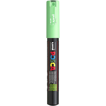 Uni Posca Tusch Tus Ekstra Fin Lysegrøn   7mm