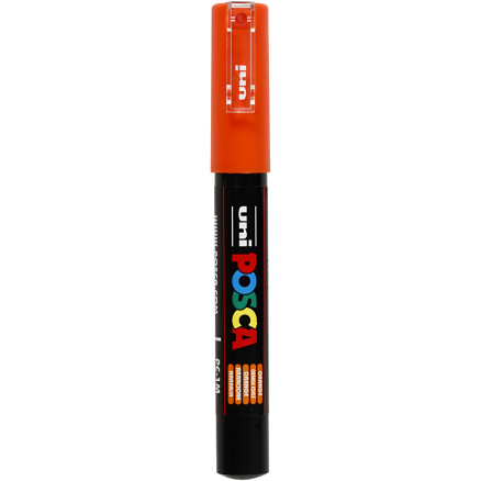 Uni Posca Tusch Tus Ekstra Fin Orange   7mm