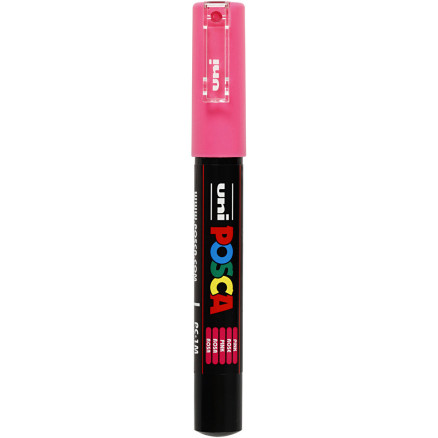 Uni Posca Tusch Tus Ekstra Fin Pink   7mm