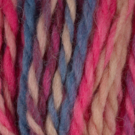 Viking Garn Snorre Balder Multi 868 Rosa Blå