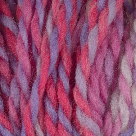 Viking Garn Snorre Balder Multi 864 Rosa Lilla