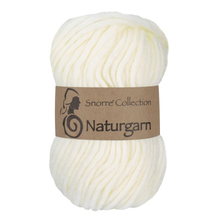 Viking Garn Snorre Collection Naturgarn 602 Hvid