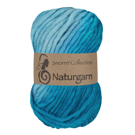 Viking Garn Snorre Collection Naturgarn 629 Multi Turkis