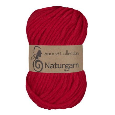 Viking Garn Snorre Collection Naturgarn 650 Rød