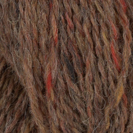 Viking Garn Snorre Exclusive Andes Tweed 245 Efterårsbrun