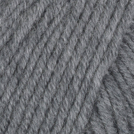 Viking Garn Trend Merino 415 Mørk Gråmelert