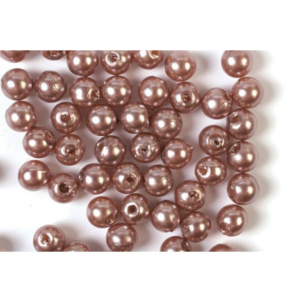 Voksperler 3mm 500g Brun