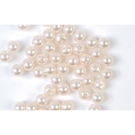 Voksperler 4mm 500g Creme