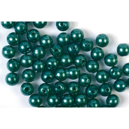 Voksperler 4mm 500g Grøn