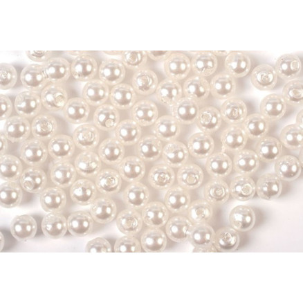 Voksperler 3mm 500g Hvid