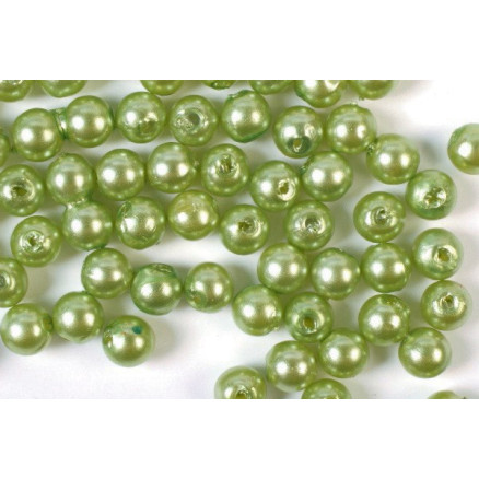 Voksperler 4mm 500g Lime