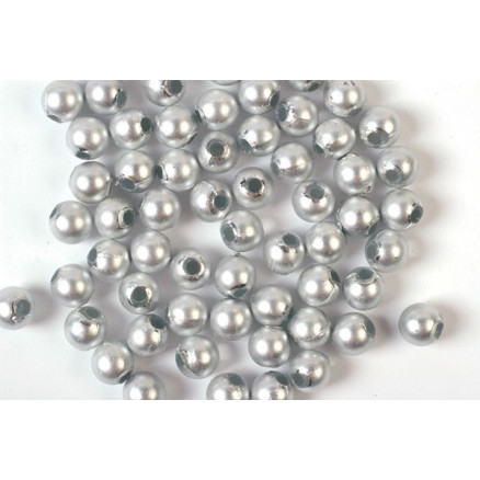 Voksperler 3mm 500g Mat Sølv