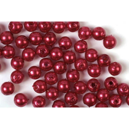 Voksperler 3mm 500g Rød