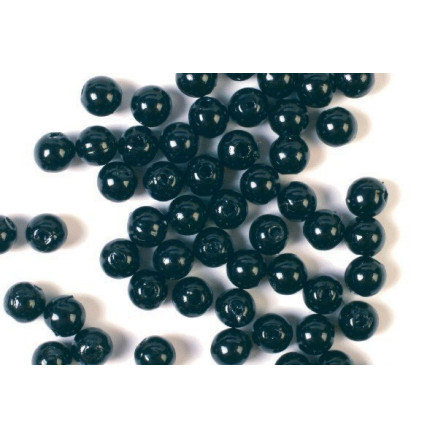 Voksperler 4mm 500g Sort