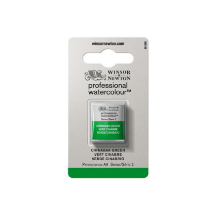 Watercolour Proff      Pan Cinnabar Green 420