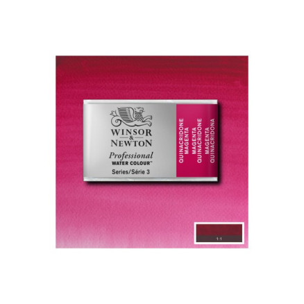 Watercolour Proff Pan Quinac Magenta 545