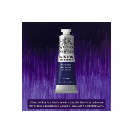 Winton Oil 37ml Dioxazine Blue 406