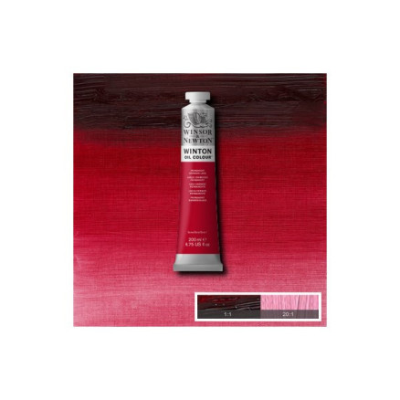 Winton Oil 200ml Permanent Crimson Lake 478