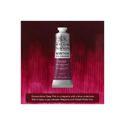 Winton Oil 37ml Quinacridone Deep Pink 250