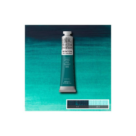 Winton Oil 200ml Viridian Hue 696