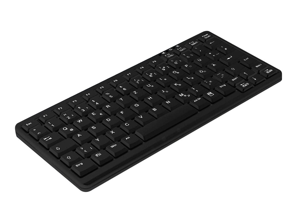 Active Key Ind     Mini Notebook Style Keyboard Black Nordic
