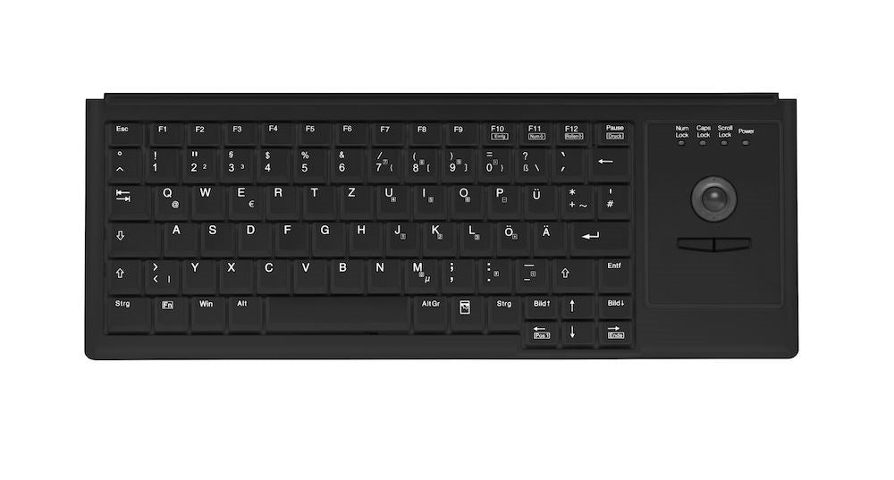 Active Key Industrial Keyboard Compact Tb Black Nordic